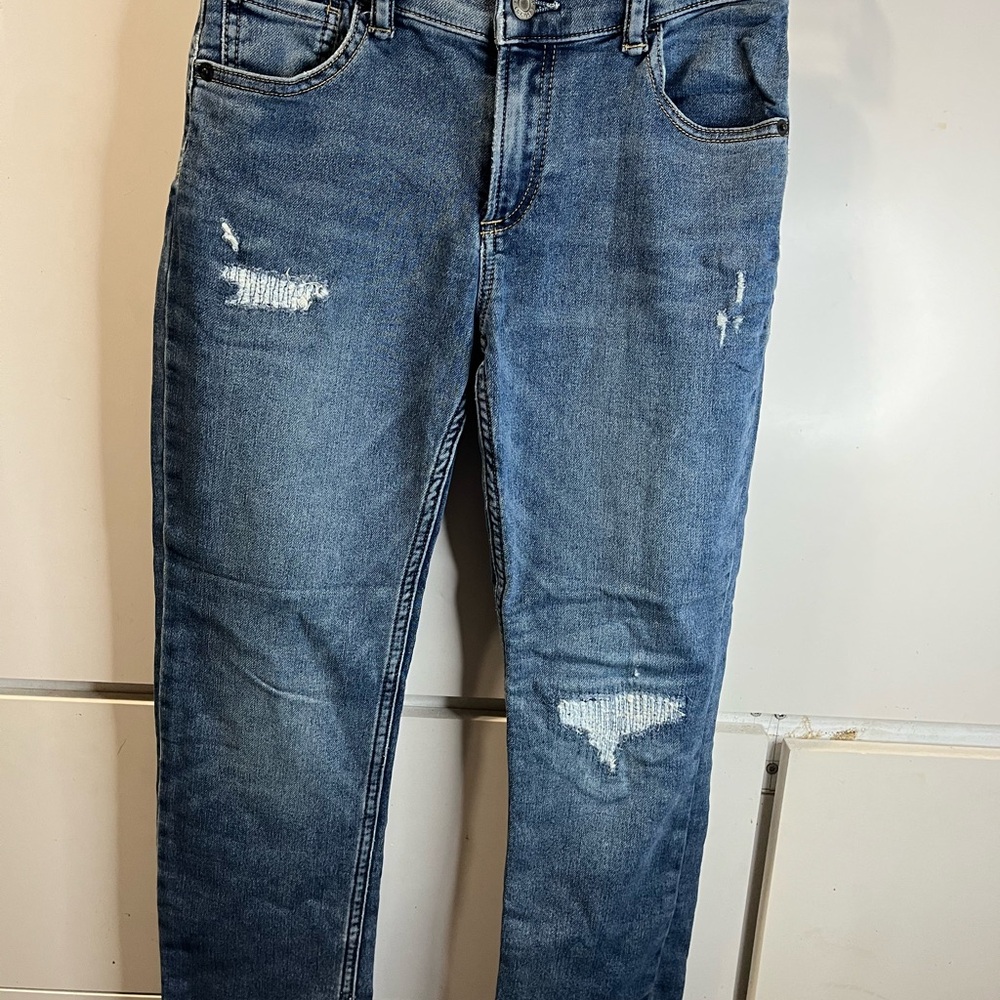 GAP  kids Slim Jeans in Distressed Blue